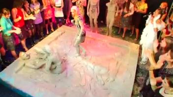 Hair-Pulling, Face-Planting Mud Rumble Screencap 96 on www.sinx.com