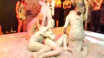 Hair-Pulling, Face-Planting Mud Rumble Screencap 104 on www.sinx.com