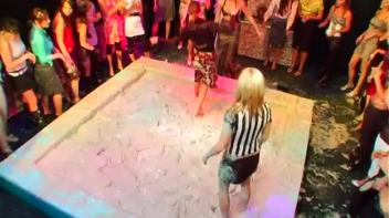 Hair-Pulling, Face-Planting Mud Rumble Screencap 11 on www.sinx.com