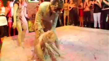 Hair-Pulling, Face-Planting Mud Rumble Screencap 27 on www.sinx.com