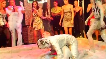 Hair-Pulling, Face-Planting Mud Rumble Screencap 52 on www.sinx.com