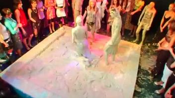 Hair-Pulling, Face-Planting Mud Rumble Screencap 56 on www.sinx.com