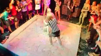 Hair-Pulling, Face-Planting Mud Rumble Screencap 58 on www.sinx.com