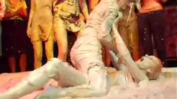 Hair-Pulling, Face-Planting Mud Rumble Screencap 59 on www.sinx.com