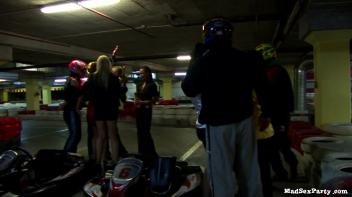 Go-Kart Sluts Part 1 Screencap 5 on www.sinx.com