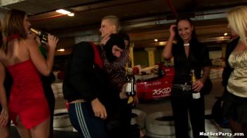 Go-Kart Sluts Part 1 Screencap 9 on www.sinx.com