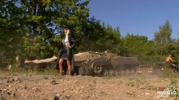 Angelina Love Gets The Military Treatment Screencap 3 on www.sinx.com