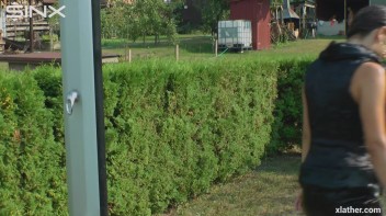 Clothed Hair Washing In Outdoor Shower Screencap 51 on www.sinx.com