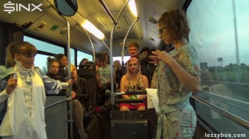 Lesbians Tit And Clit Licking On The Bus Screencap 17 on www.sinx.com