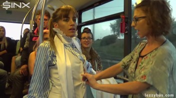 Lesbians Tit And Clit Licking On The Bus Screencap 20 on www.sinx.com