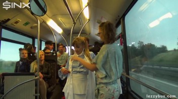 Lesbians Tit And Clit Licking On The Bus Screencap 22 on www.sinx.com