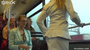 Lesbians Tit And Clit Licking On The Bus Screencap 4 on www.sinx.com