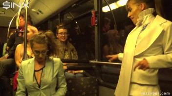 Lesbians Tit And Clit Licking On The Bus Screencap 8 on www.sinx.com