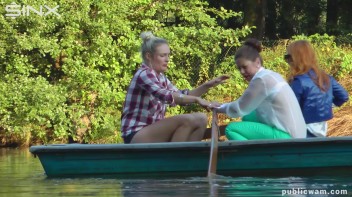 Boating Babes End Up Wet And Messy - Cam 2 Screencap 11 on www.sinx.com