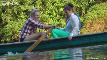 Boating Babes End Up Wet And Messy - Cam 2 Screencap 12 on www.sinx.com