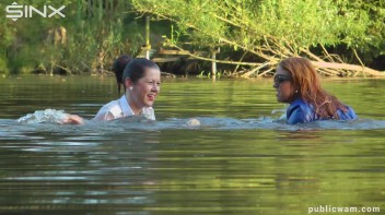 Boating Babes End Up Wet And Messy - Cam 2 Screencap 25 on www.sinx.com