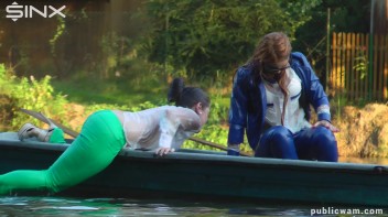 Boating Babes End Up Wet And Messy - Cam 2 Screencap 32 on www.sinx.com