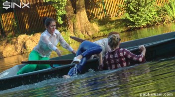 Boating Babes End Up Wet And Messy - Cam 2 Screencap 46 on www.sinx.com