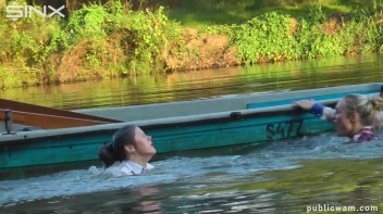 Boating Babes End Up Wet And Messy - Cam 2 Screencap 50 on www.sinx.com