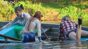 Boating Babes End Up Wet And Messy - Cam 2 Screencap 54 on www.sinx.com