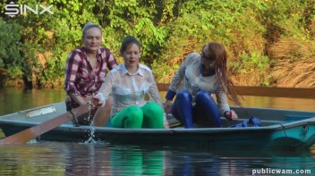 Boating Babes End Up Wet And Messy - Cam 2 Screencap 60 on www.sinx.com