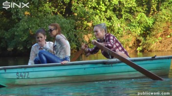 Boating Babes End Up Wet And Messy - Cam 2 Screencap 62 on www.sinx.com