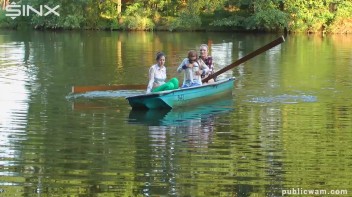 Boating Babes End Up Wet And Messy - Cam 2 Screencap 63 on www.sinx.com