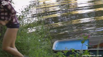 Boating Babes End Up Wet And Messy - Cam 2 Screencap 75 on www.sinx.com