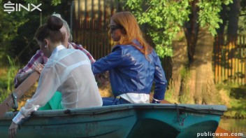 Boating Babes End Up Wet And Messy - Cam 2 Screencap 8 on www.sinx.com