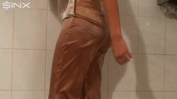 European Minx Showers In Clothes Screencap 6 on www.sinx.com