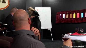 Piss Tasting With A Hot Blonde Screencap 13 on www.sinx.com