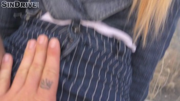 Tiny Blonde Hitchhiker Gets Railed Screencap 7 on www.sinx.com