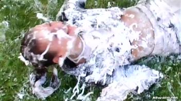 Shaving Cream Attack! Screencap 54 on www.sinx.com