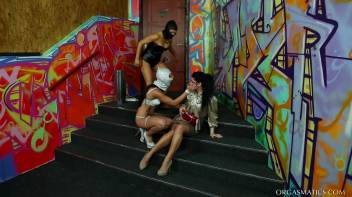 Masked Orgasmatic Madness Screencap 1 on www.sinx.com