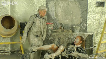Bitch boss lady and her assistant in a messy catfight Screencap 15 on www.sinx.com