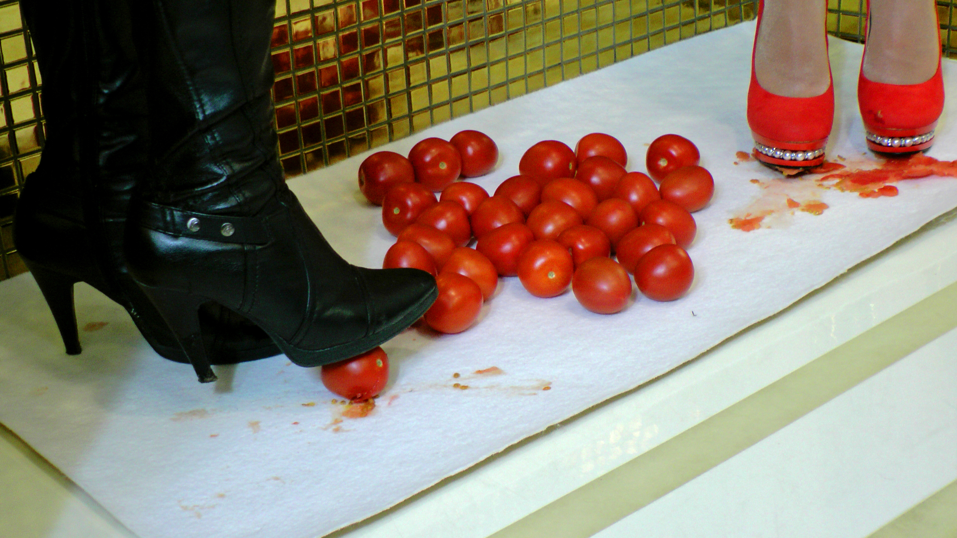 Hotties Stiletto Trampling Fetish - Cam 2 on www.sinx.com