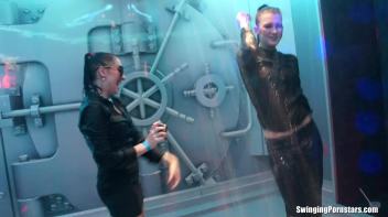 After Work Orgy Rampage Part 4 - Shower Cam Screencap 14 on www.sinx.com