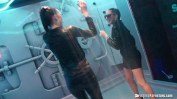 After Work Orgy Rampage Part 4 - Shower Cam Screencap 17 on www.sinx.com