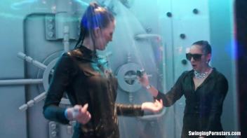 After Work Orgy Rampage Part 4 - Shower Cam Screencap 26 on www.sinx.com