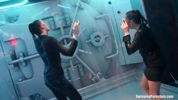 After Work Orgy Rampage Part 4 - Shower Cam Screencap 31 on www.sinx.com