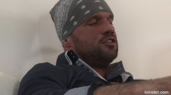 Getting It On With His Gal And Getting Off On Her Leather! Screencap 8 on www.sinx.com