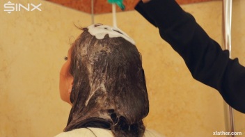 Sexy Babes Shower Together Fully Clothed Screencap 13 on www.sinx.com
