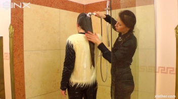 Sexy Babes Shower Together Fully Clothed Screencap 39 on www.sinx.com
