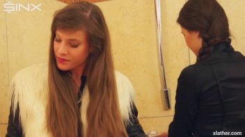 Sexy Babes Shower Together Fully Clothed Screencap 4 on www.sinx.com