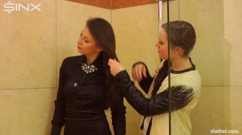 Sexy Babes Shower Together Fully Clothed Screencap 43 on www.sinx.com