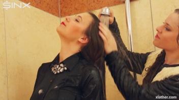 Sexy Babes Shower Together Fully Clothed Screencap 44 on www.sinx.com