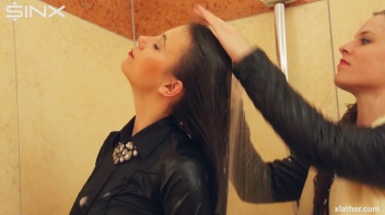 Sexy Babes Shower Together Fully Clothed Screencap 45 on www.sinx.com