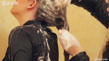 Sexy Babes Shower Together Fully Clothed Screencap 55 on www.sinx.com