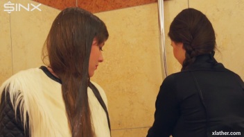 Sexy Babes Shower Together Fully Clothed Screencap 6 on www.sinx.com