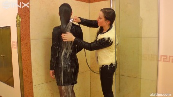 Sexy Babes Shower Together Fully Clothed Screencap 64 on www.sinx.com